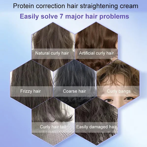 Protein Correction Hair Straightening Cream