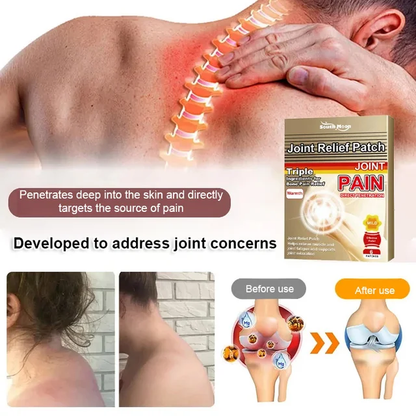 Joint soothing breathable care patch