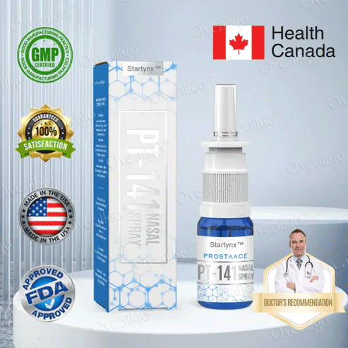 Clearance -Pt 141 Peptide Nasal Spray , Professional_Prostate Spray Improves Circulation,for Men Prostate_Relief,Improved Bladder Control, Professional Support for Men’s Wellness