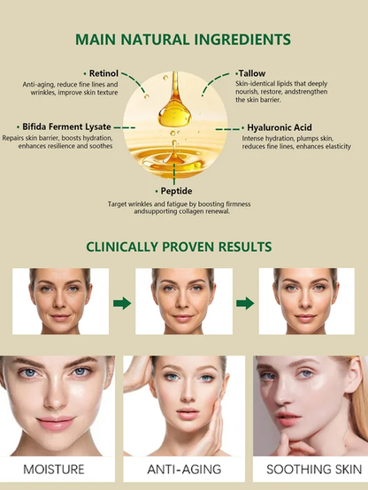 【10 Years Younger】Tallow Facial Anti-Wrinkle Moisturizing and Skin Softening Serum