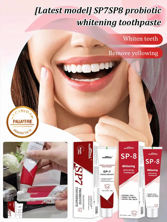 【Latest Model】SP7SP8 Probiotic Whitening Toothpaste