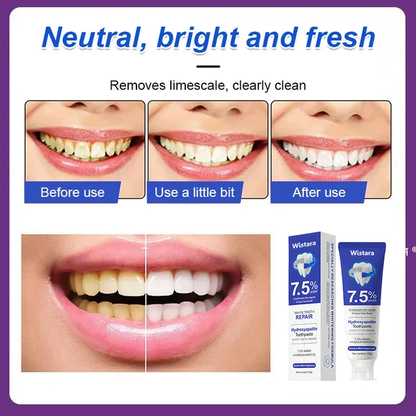 7.5% Nano-Hydroxyapatite Restorative Toothpaste