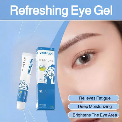 Eye care cream relieves eye discomfort, moisturizes and hydrates the eyes