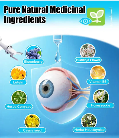 Blueberry Eye Moisturizing Cooling Gel for Dry Eyes