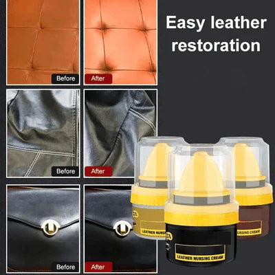 🎄 Christmas Sale: BUY 2 GET 1 FREE! 🎉 Leather Repair Cream & Shoe Polish – Restores Color, Waterproofs & Nourishes | 30K+ Sold! 👞✨📦