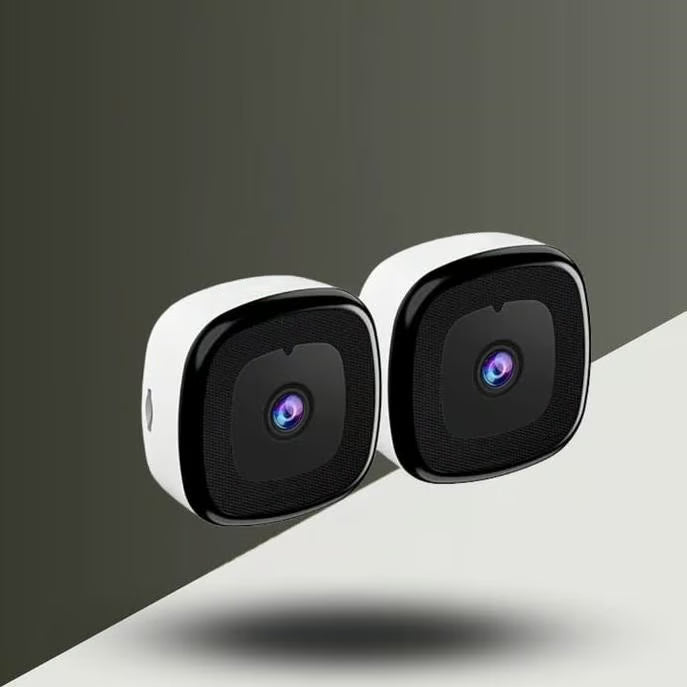 2MP 1296P Window Camera,2.4GHz WiFi Indoor Cameras for Home Security with High-definition black and white Night Vision,Person & Motion Detection,24/7 Recording