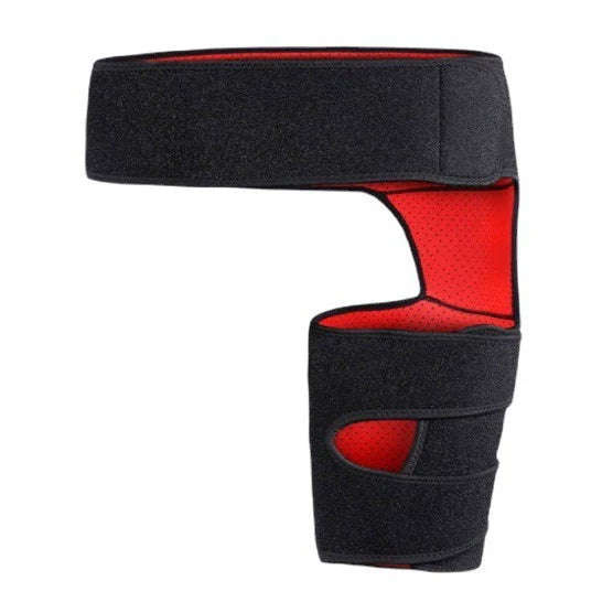 Medical lumbar and hip correction belt