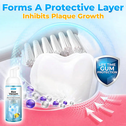 🐝 ODEIUN™ MicroSmile Bee Venom Gum Repair Mousse + Tongue Scraper 🦷