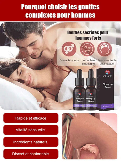 Epimedium vitality drops pour hommes