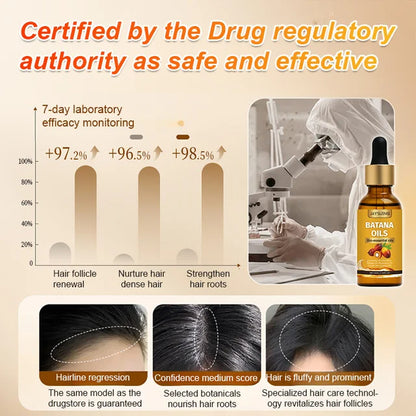 Batana Oil for Strengthening Hair and Preventing Hair Loss--Experience visible hair regrowth—nourish your scalp, revive your look!
