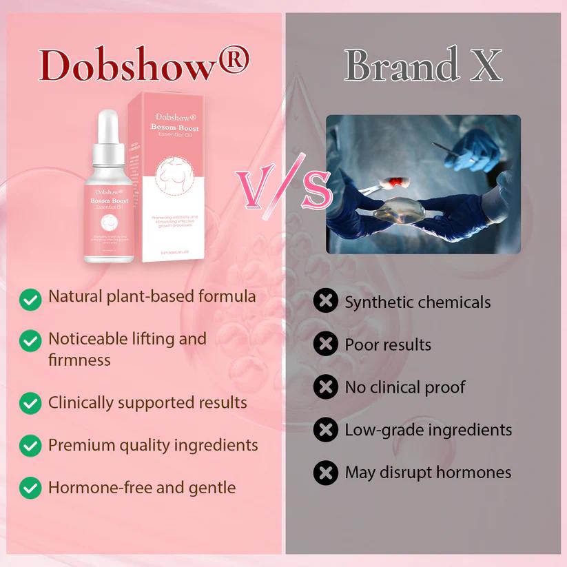Dobshow® Bosom Shaping Essential Oil 💕Natural & Organic🍀
