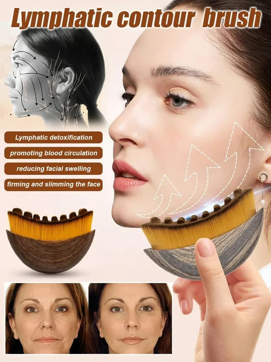 ✨Customized Facial Contour Massage Brush Based On Century-old Lymphatic Principle No money needed✨