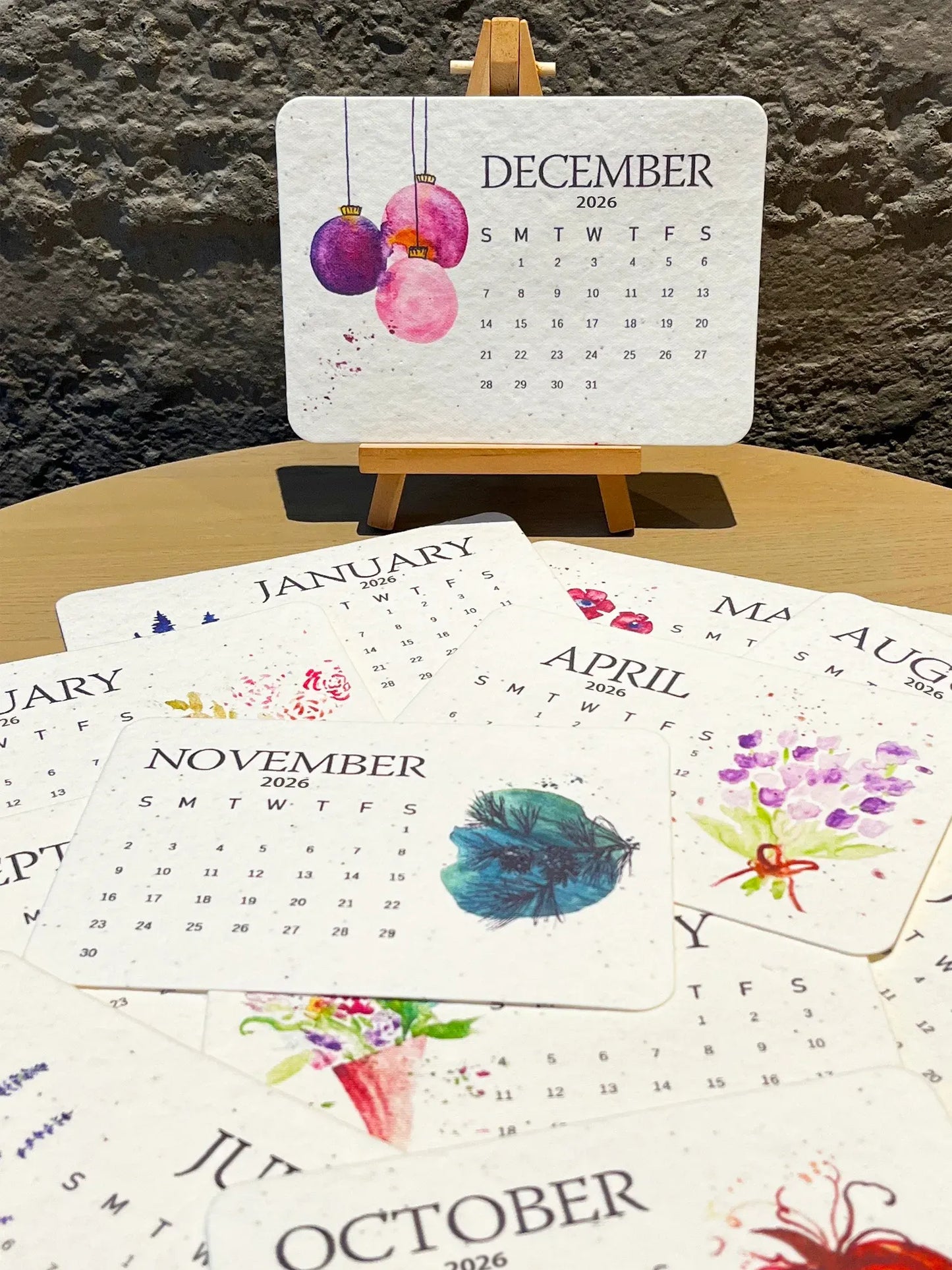 ✨This Week's Special Price ✨-🌱Eco-Friendly Plantable Love Seed Calendar 2026