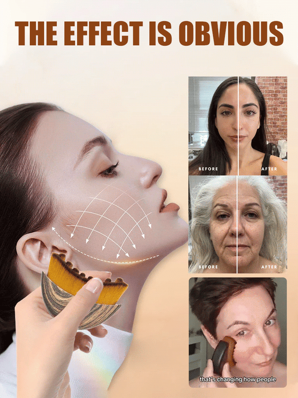 ✨Customized Facial Contour Massage Brush Based On Century-old Lymphatic Principle No money needed✨