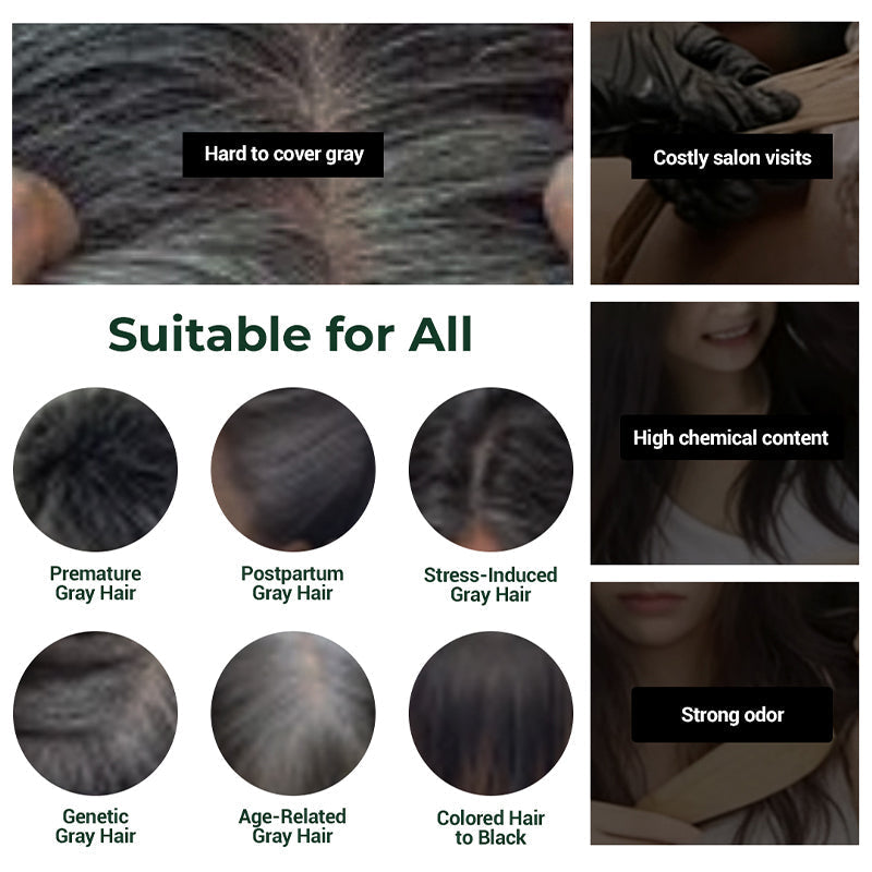 🔥Christmas Limited-Time Offer: 50% OFF!!!🔥 2-in-1 Effortless Bubble Hair Color